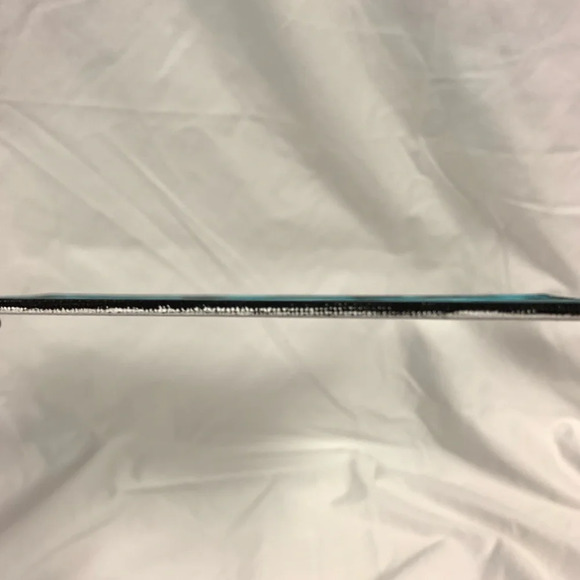 Teal, silver metallic, and aqua original art! - Picture 7 of 8